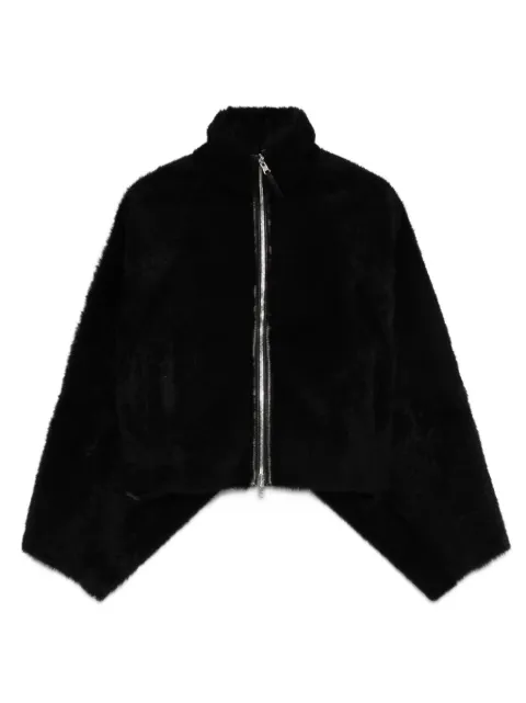Utzon Jackson zip-front shearling jacket