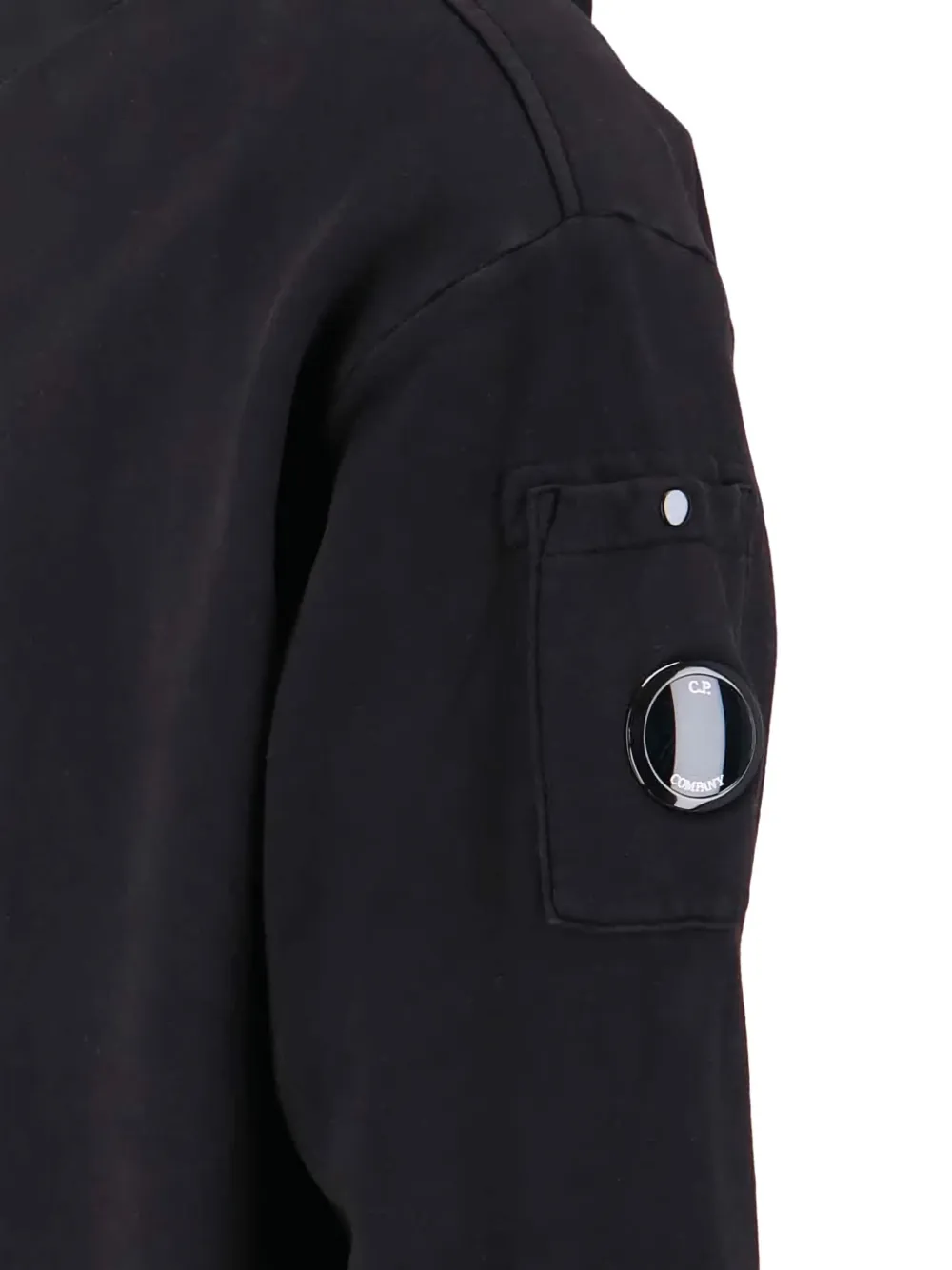 C.P. Company Sweater met capuchon Zwart