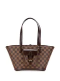 Louis Vuitton Pre-Owned 2004 Damier Ebene Manosque PM shoulder bag - Brown