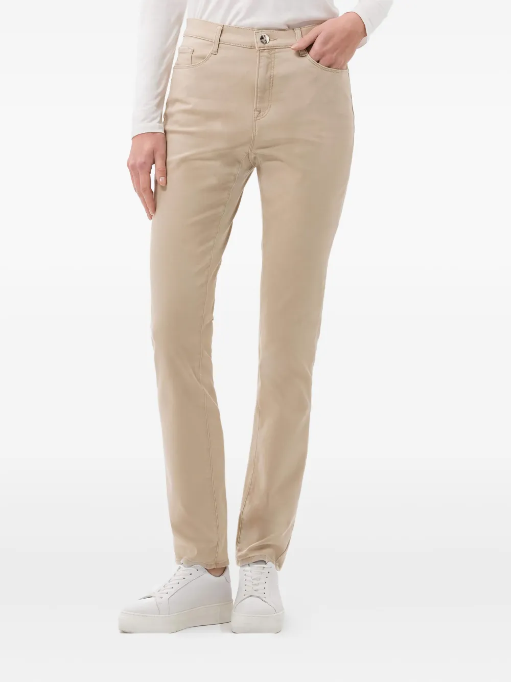 Brax Mary Trousers In Neutral