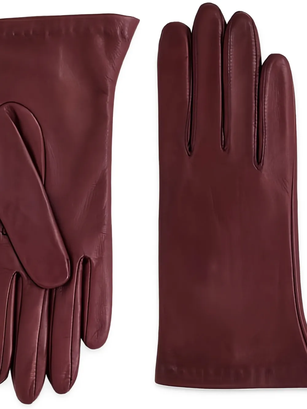 GLOVE STORY leather gloves - Rood