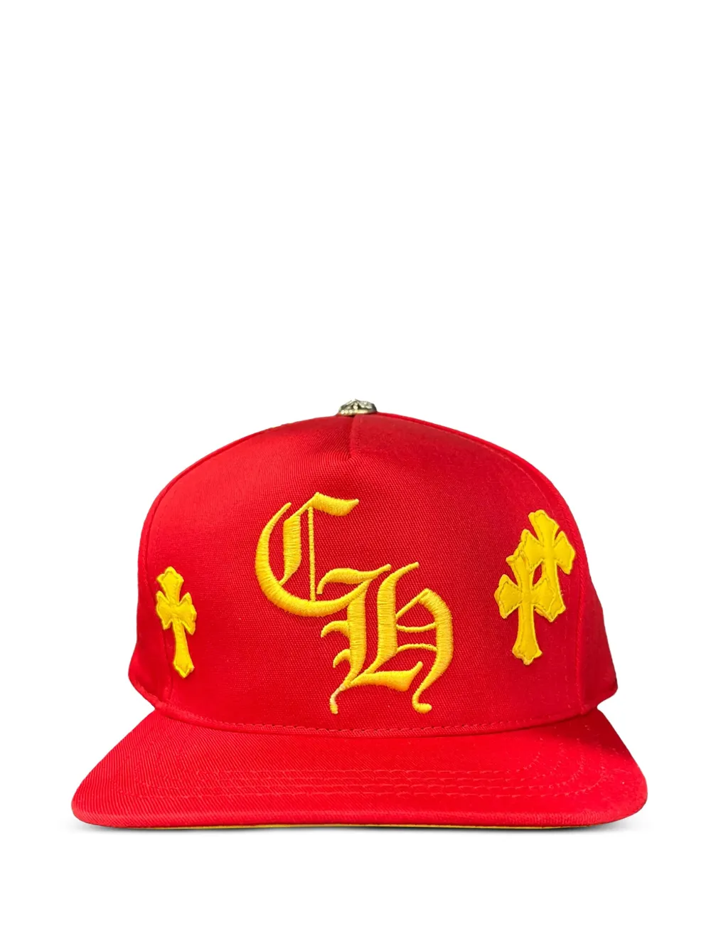 Chrome Hearts cross-patch cap | Red | Image 1