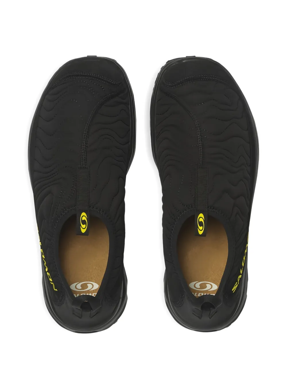 Salomon quilted slip-on sneakers Black
