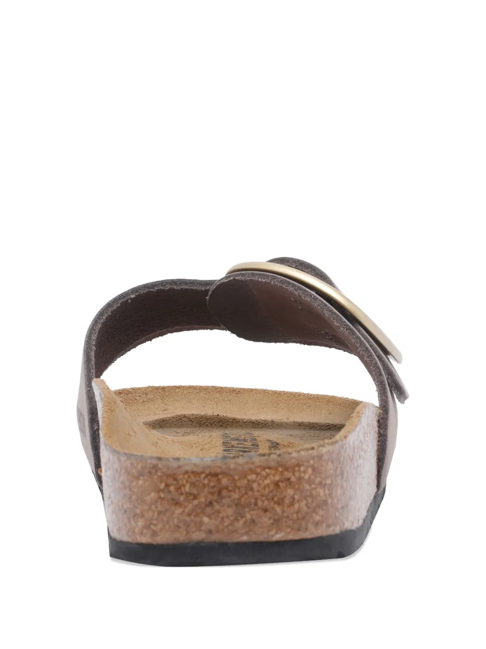 Birkenstock Madrid buckled leather flat sandals Purple