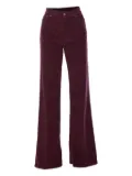 DONDUP corduroy patch-pocket trousers - Purple