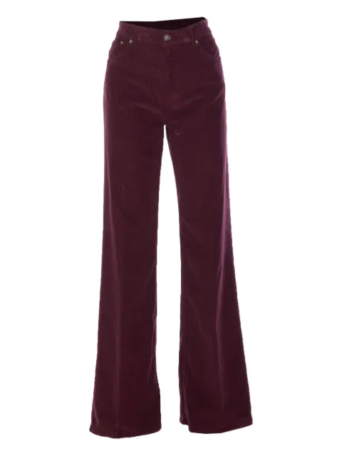 DONDUP corduroy patch-pocket trousers