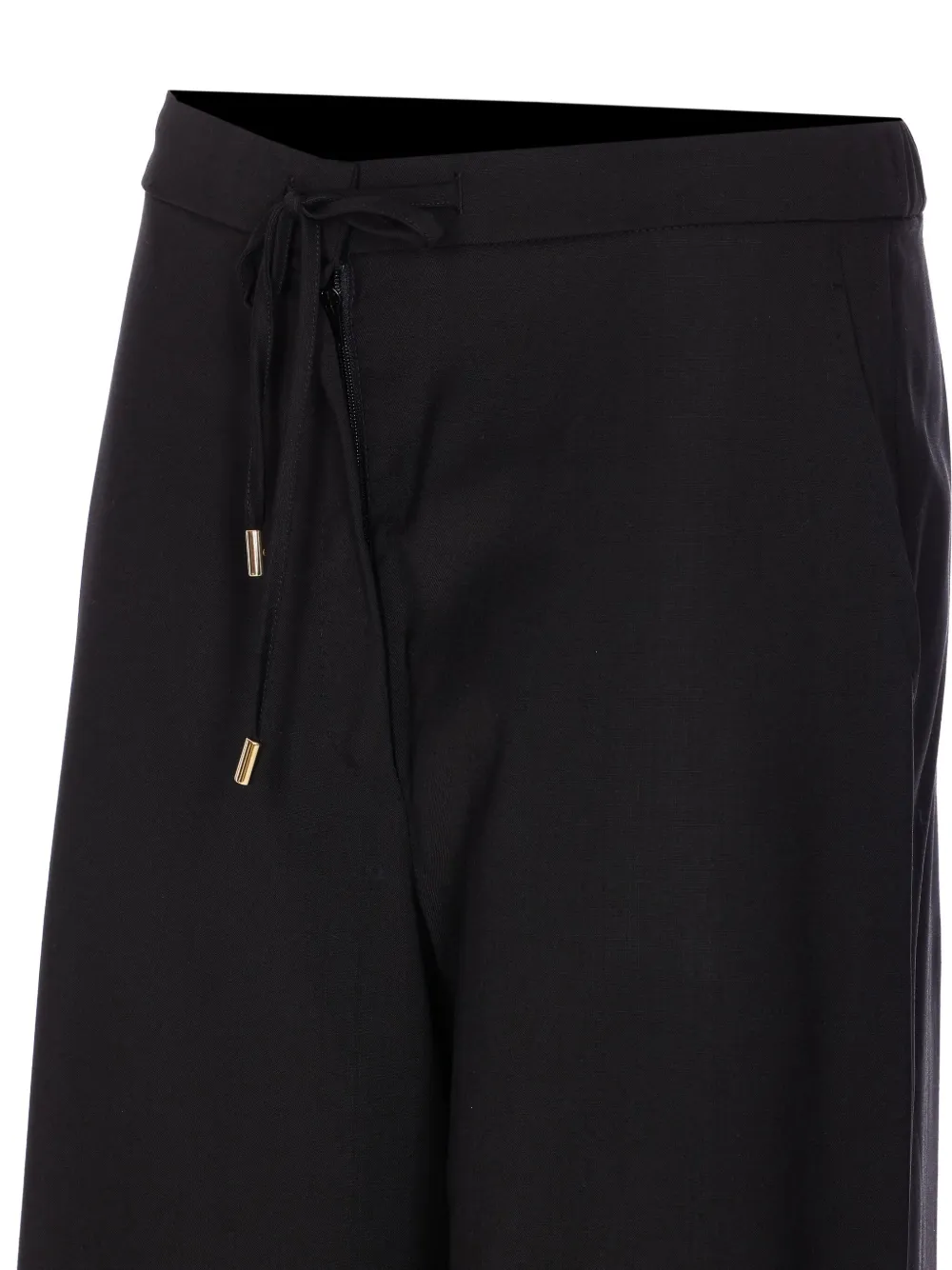 Max Mara Coulisse broek met ritssluiting Zwart
