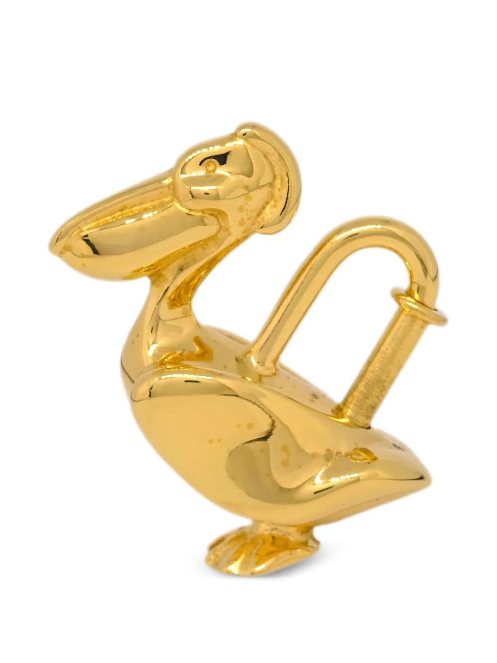 1992 Pelican Motif padlock charm