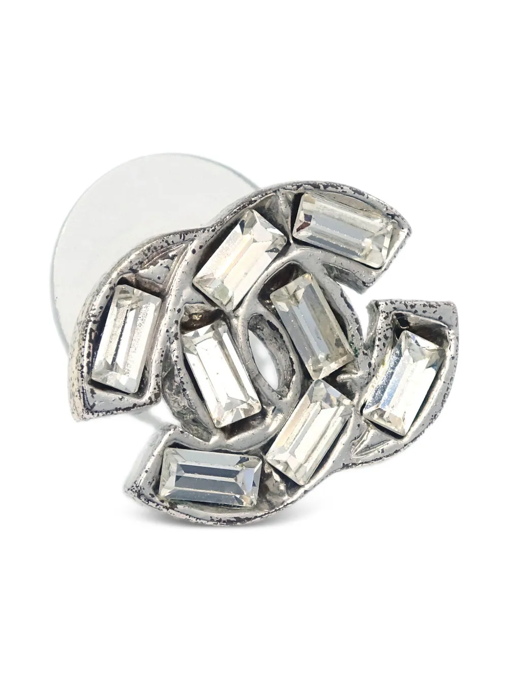 CHANEL Pre-Owned 2001 CC earrings | Image 2