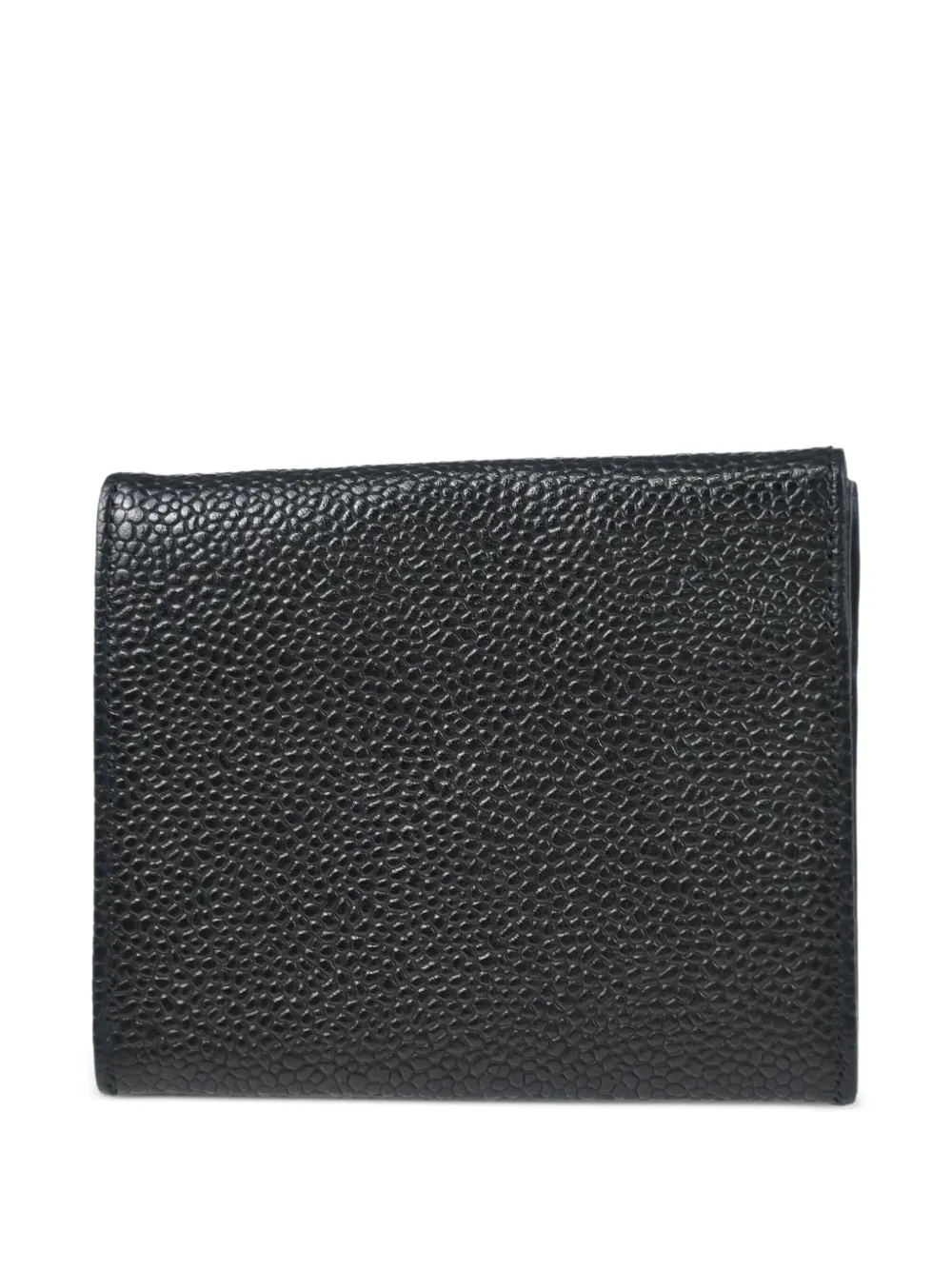 Pre-owned Chanel 1997 Leather Coin Purse In Black
