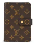 Louis Vuitton Pre-Owned 2006 monogram passport wallet - Brown