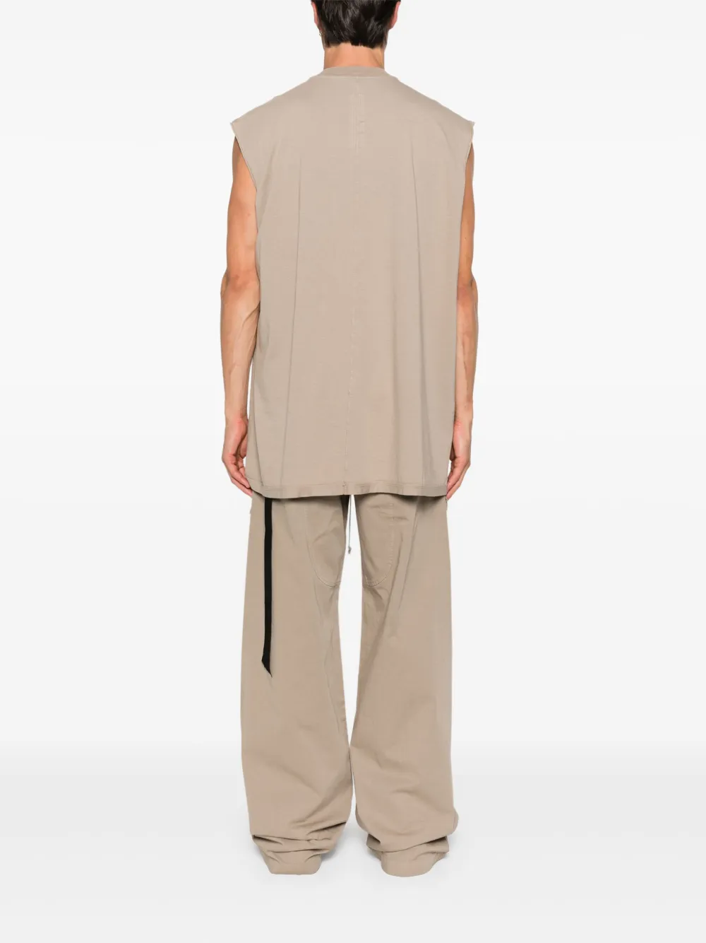 Rick Owens DRKSHDW Tanktop met ronde hals Beige