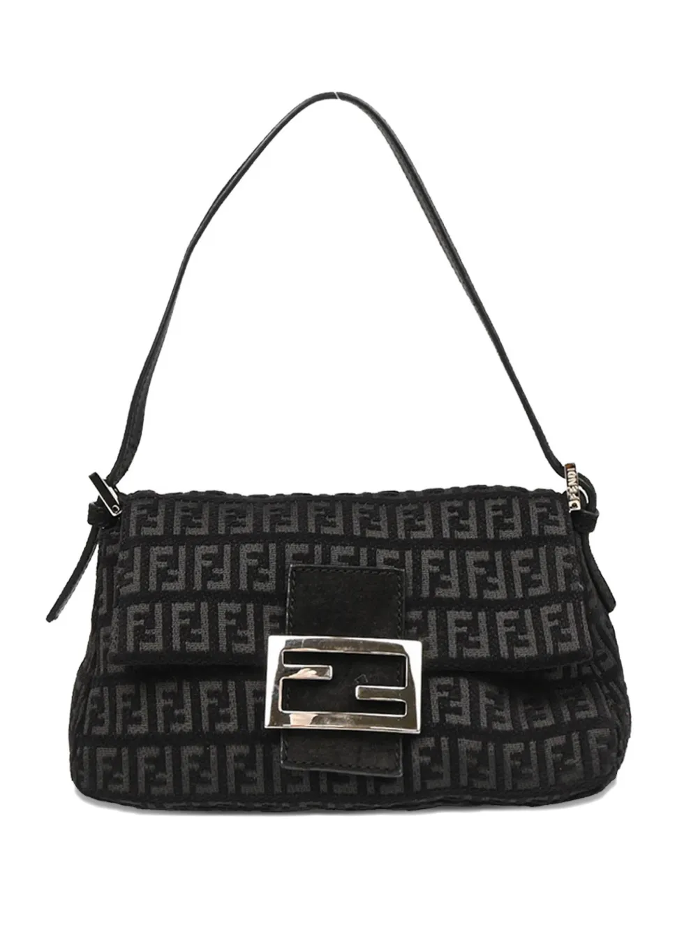 2010s Zucchino Baguette wool handbag