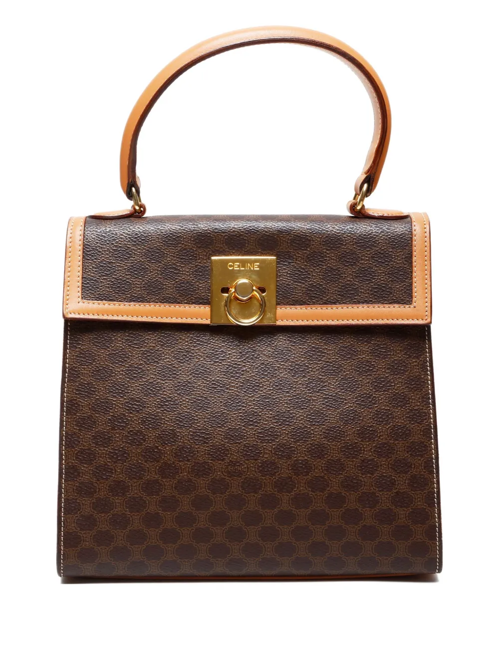 1980s Macadam top-handle tote bag