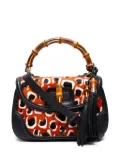 Gucci Pre-Owned 2000-2020s Bamboo two-way tote bag - Orange
