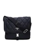 Prada Pre-Owned 2010-2020s quilted shoulder bag - Black