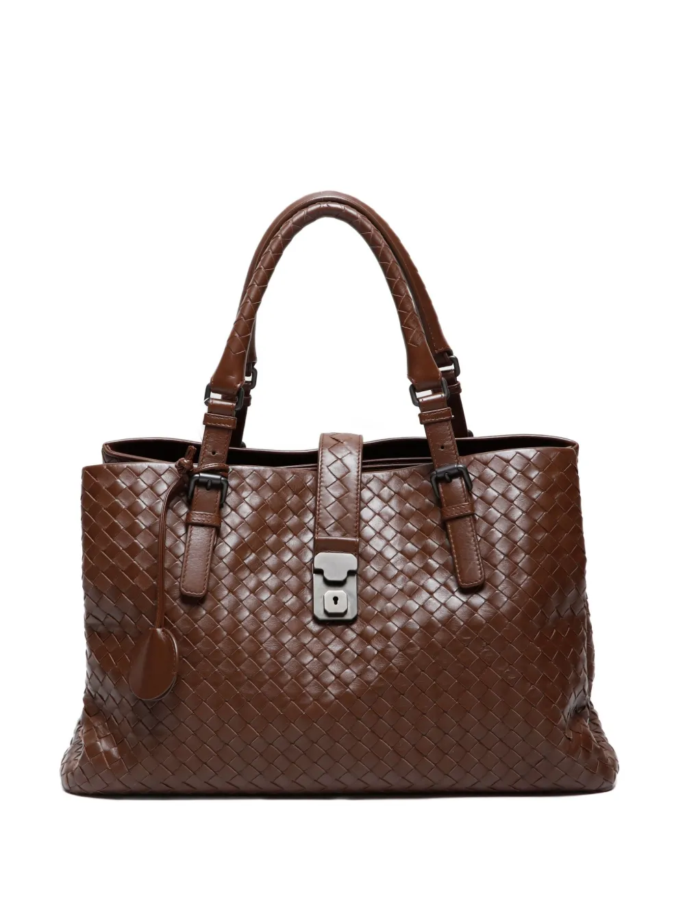 2012-2020s Intrecciato Roma tote bag
