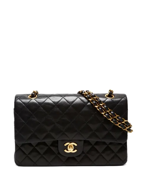 CHANEL Pre-Owned 1994-1996 medium Double Classic Flap shoulder bag