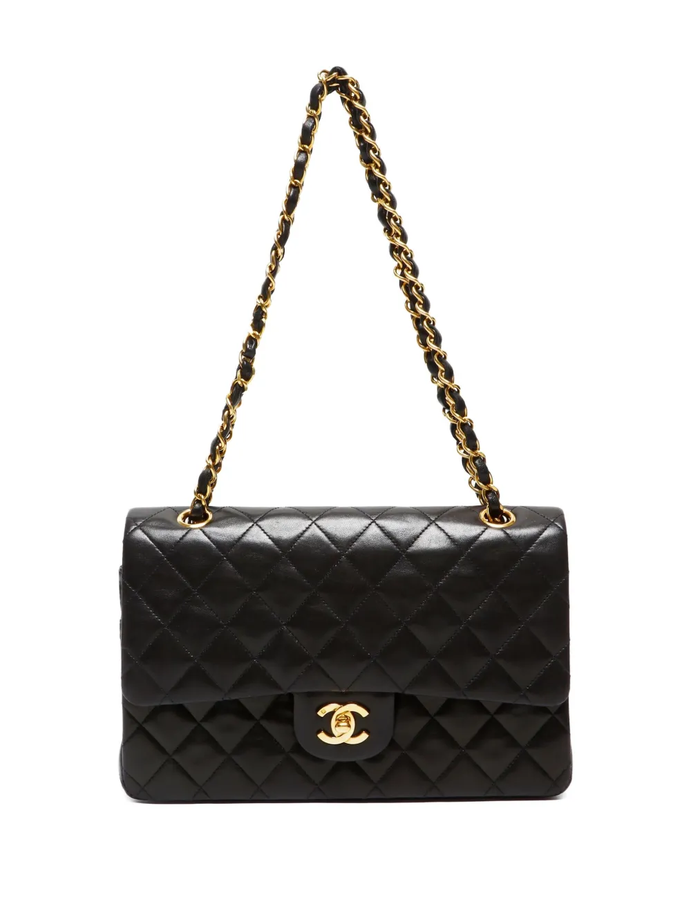 CHANEL Pre-Owned bolso de hombro Double Classic Flap mediano 1994-1996 | Pre-owned | Image 2