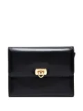 Ferragamo Pre-Owned 1990-2000s Gancini leather clutch bag - Black