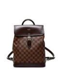 Louis Vuitton Pre-Owned 2004 Damier Soho backpack - Brown