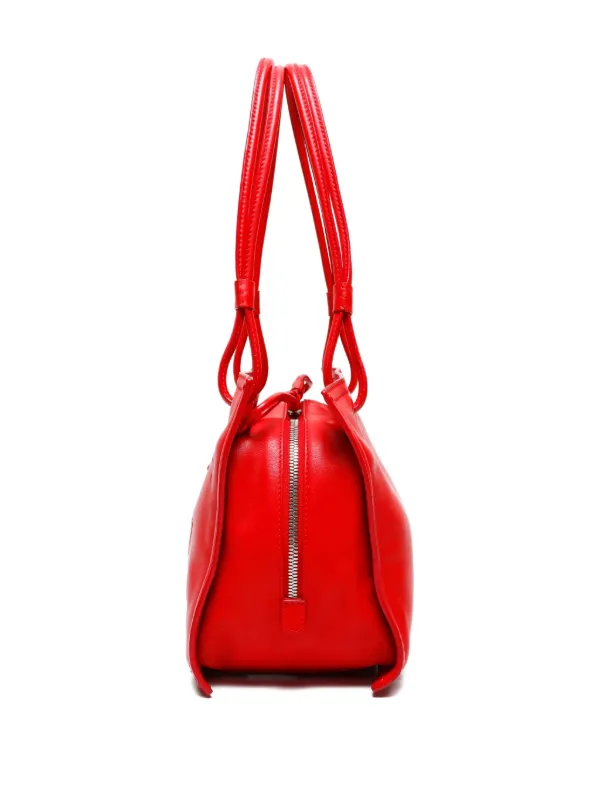 【VINTAGE】LOEWE ロゴ エンボス ショルダーバッグ Loewe Pre-Owned 1990s ロゴエンボス ショルダーバッグ | レッド