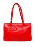 Loewe Pre-Owned 1990s logo-embossed shoulder bag - Red
