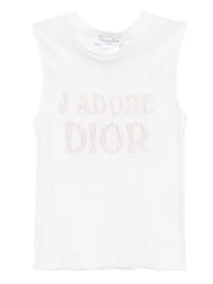 00s Christian Dior trotter cropped top Pre-Owned Christian Dior