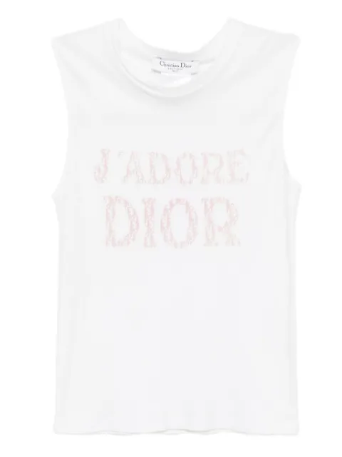 Christian Dior Pre-Owned top sin mangas 1990-2000