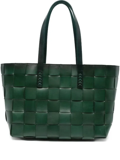 DRAGON DIFFUSION woven leather tote bag