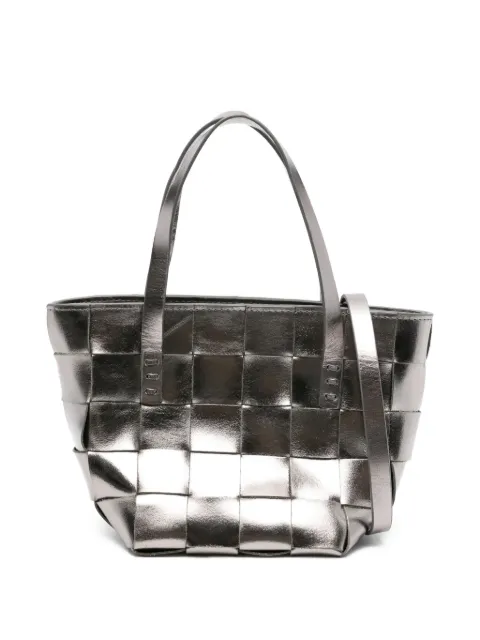 DRAGON DIFFUSION woven-leather tote bag