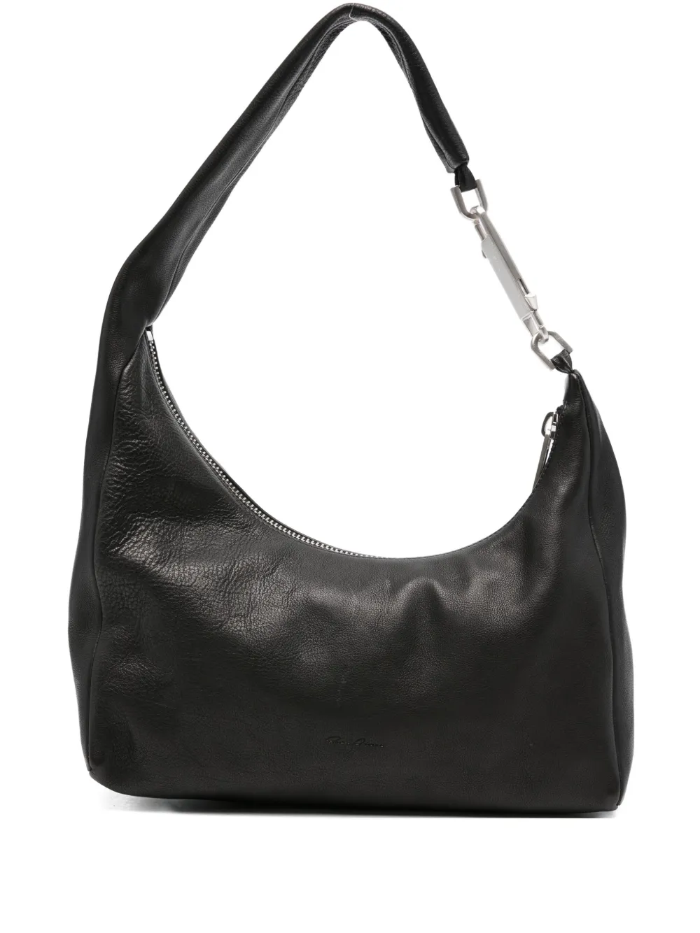 Rick Owens small Gemini shoulder bag Zwart
