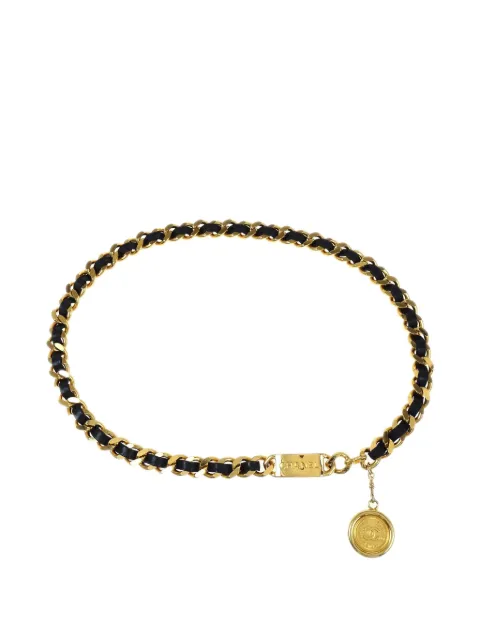 CHANEL Pre-Owned 1994 chain medallion belt