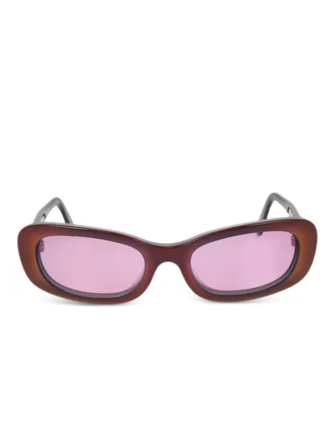 CHANEL Pre-Owned 1990-2000s rectangle-frame sunglasses