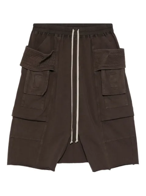 Rick Owens DRKSHDW shorts cargo drop crotch
