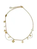 Louis Vuitton Pre-Owned 2017 Collier Blooming Monogram necklace - Gold