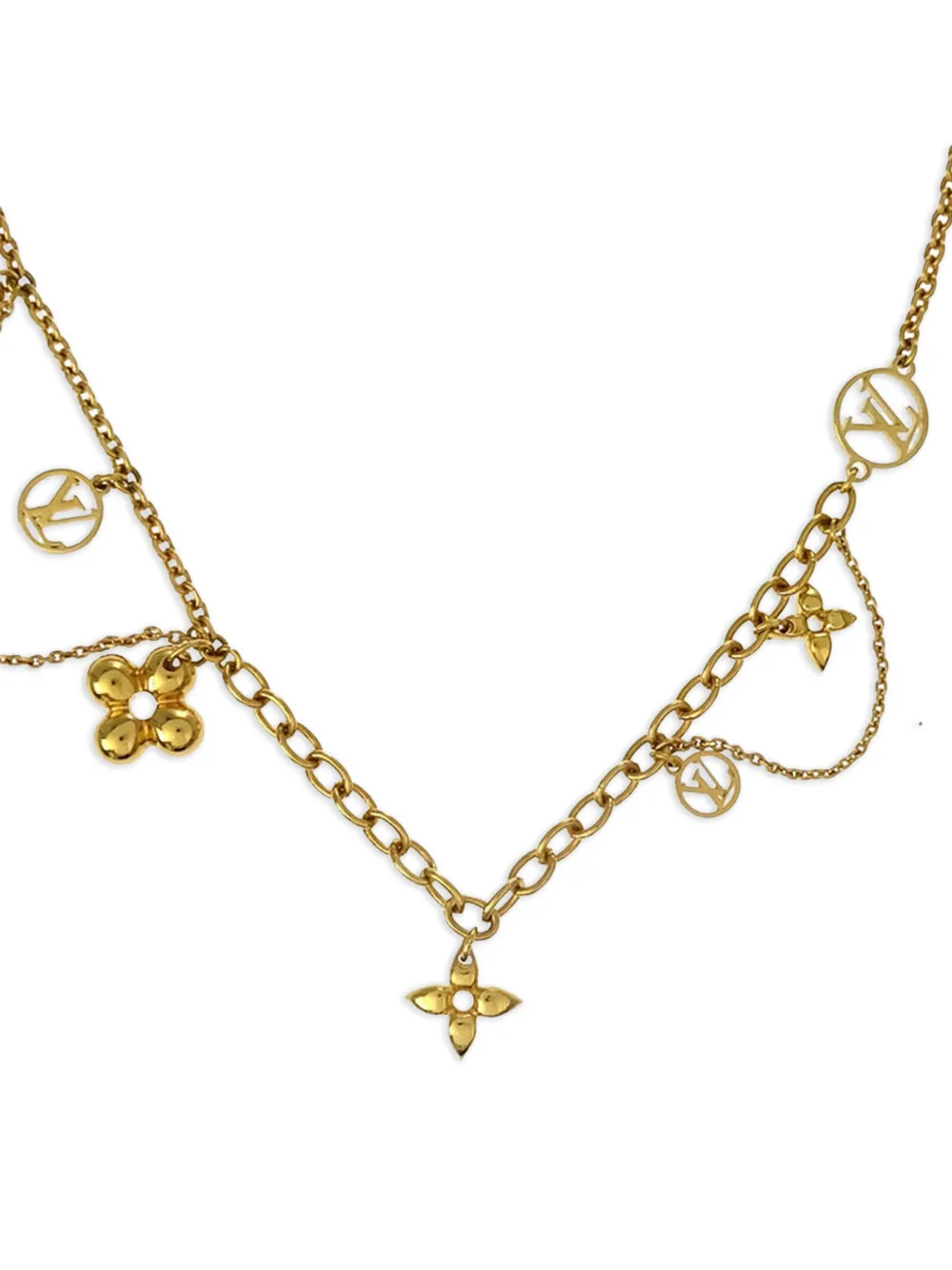 Louis Vuitton Pre-Owned 2017 Collier Blooming Monogram necklace | Image 2