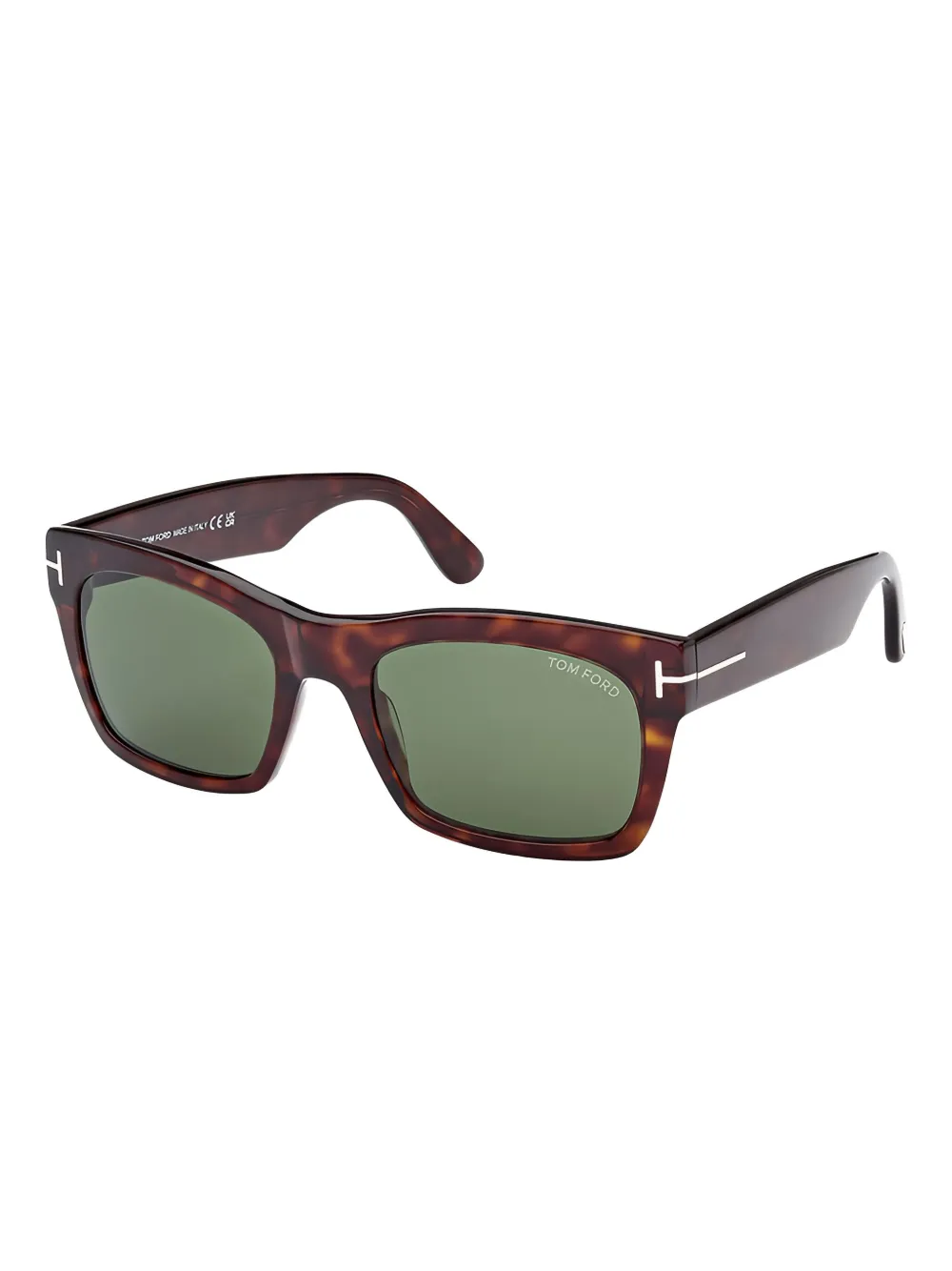 TOM FORD Eyewear Bril met vierkant montuur Bruin