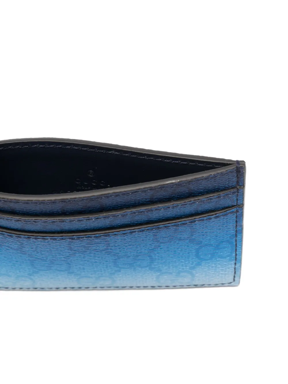 Gucci GG pasjeshouder met ombré-effect Blauw