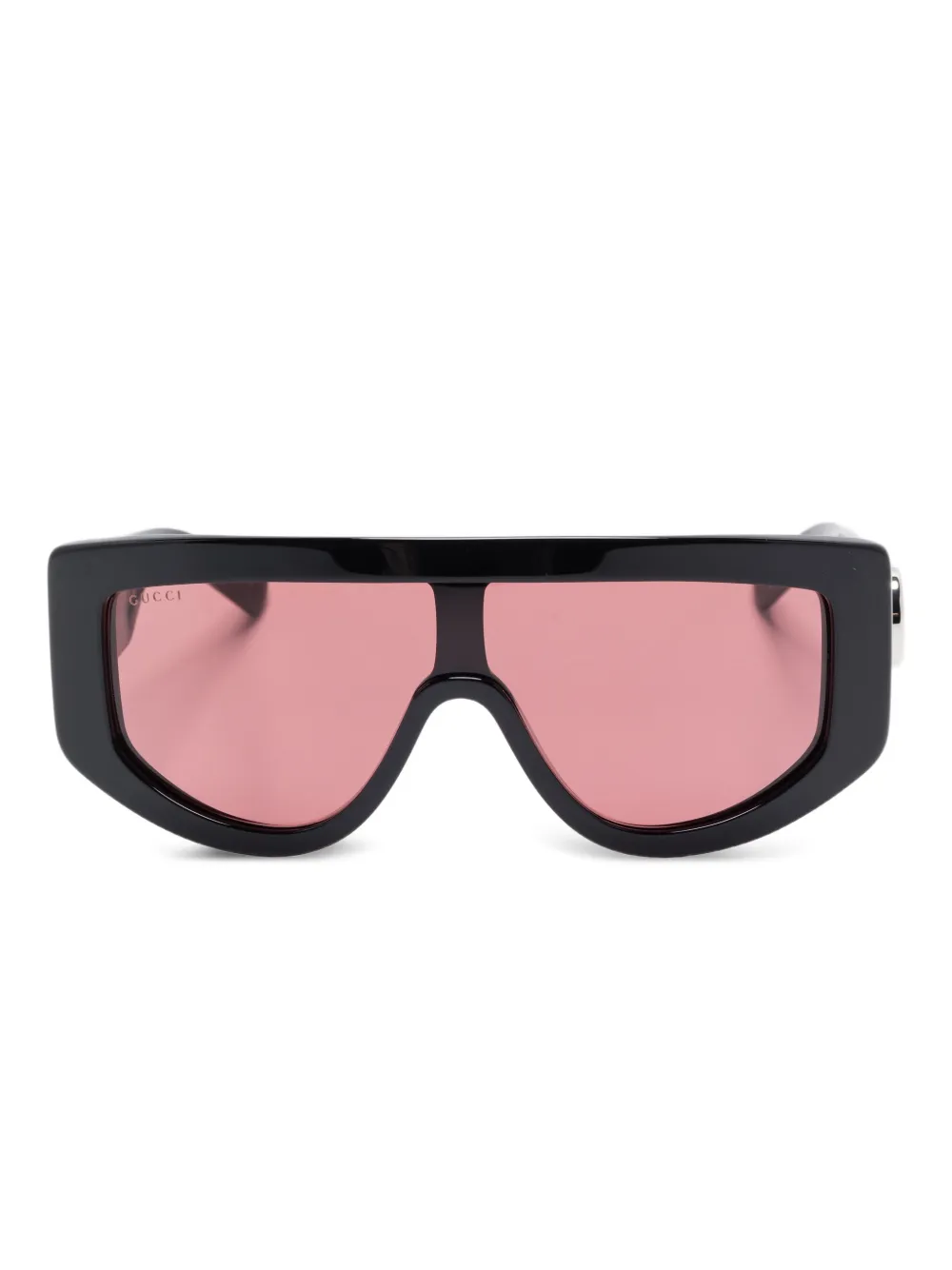 Gucci Eyewear Occhiali da sole squadrati - Nero