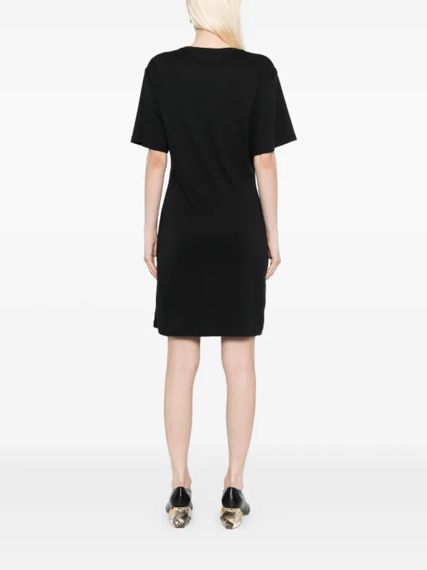 Theory ショートスリーブ Aラインドレス | ブラック | FARFETCH JP