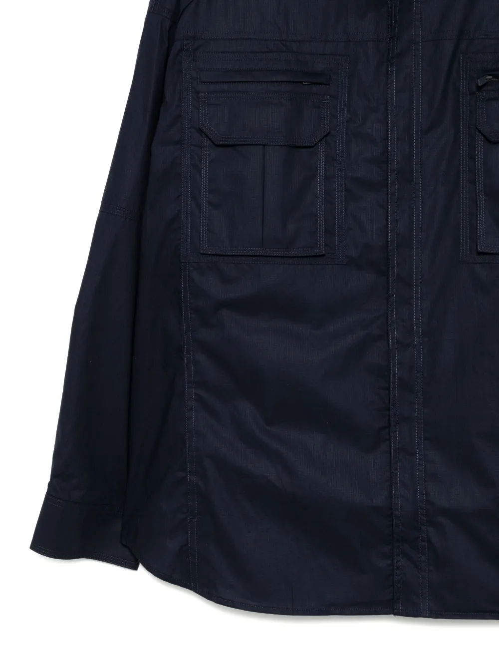 Juun.J Overhemd met rits Blauw