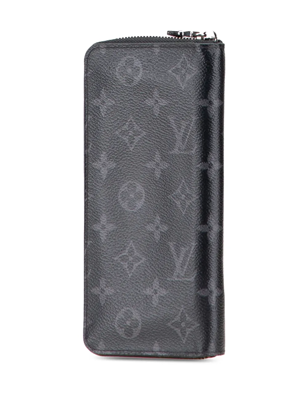Louis Vuitton Pre-Owned 2021-2025 Monogram Eclipse Vertical Zippy Wallet long wallets | Pre-Owned | Image 2