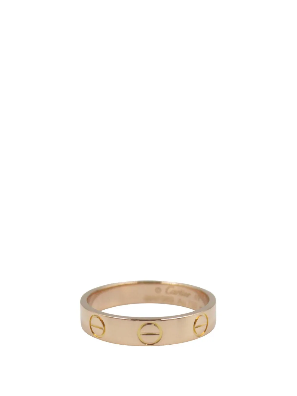 Cartier 2010-2025 18K Rose Gold Small Love ring - ピンク Cartier 2010-2025 18K Rose Gold Small Love ring - ピンク