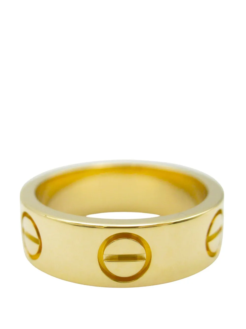 Cartier 1990-2010 18K Yellow Gold Classic Love ring - ゴールドトーン Cartier 1990-2010 18K Yellow Gold Classic Love ring - ゴールドトーン
