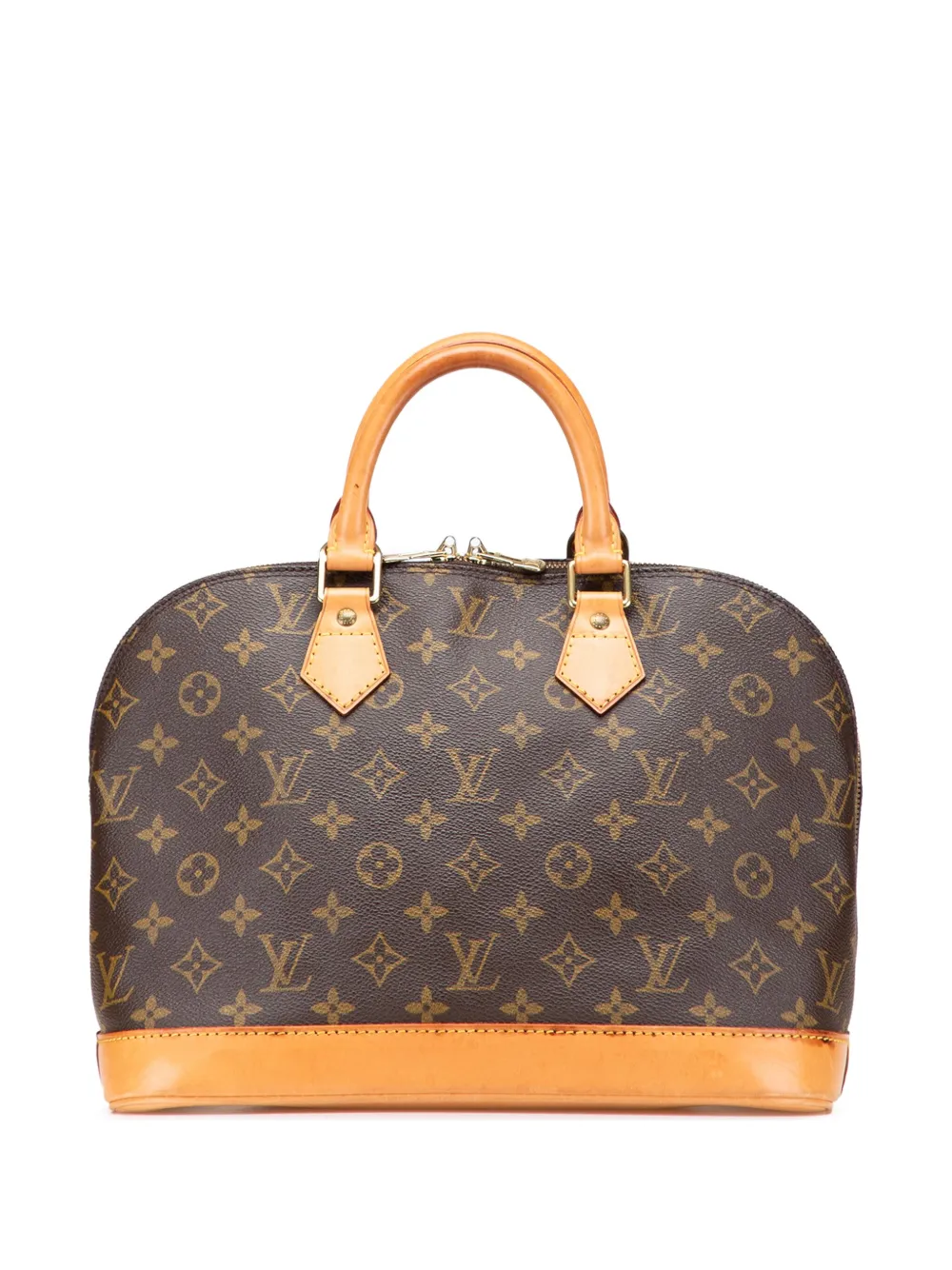 Louis Vuitton Pre-Owned 1996 Monogram Alma PM handbag - ブラウン Louis Vuitton Pre-Owned 1996 Monogram Alma PM handbag - ブラウン