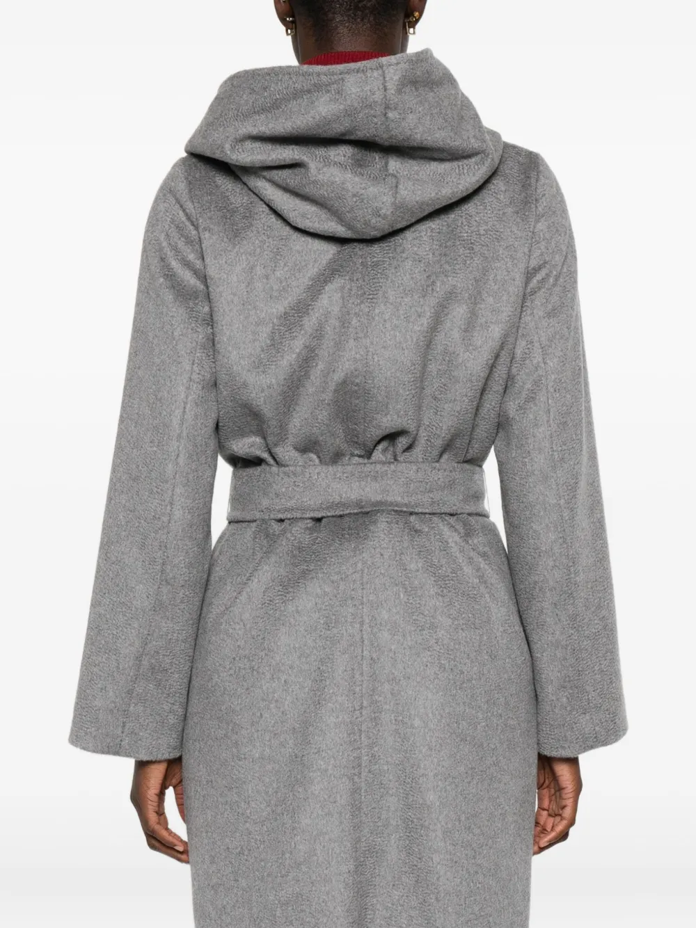 Max Mara Jas met ceintuur Grijs