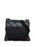 Gucci Pre-Owned 2016-2025 Guccissima and Nylon crossbody bag - Black