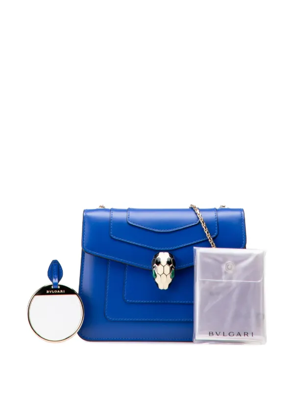 Bvlgari Pre-Owned 2021-2025 スモール レザー スクエア Bvlgari Pre-Owned 2021-2025 スモール レザー スクエア