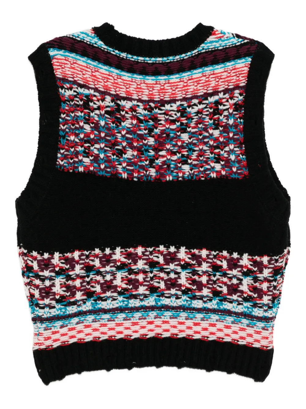 Andersson Bell nordic crewneck knitted vest top | Vests & Tank Tops | Image 2